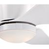 Westinghouse Carla 46" 3-Blade Wht Indoor Ceiling Fan w/Dimmable LED Light Fixture 7225100